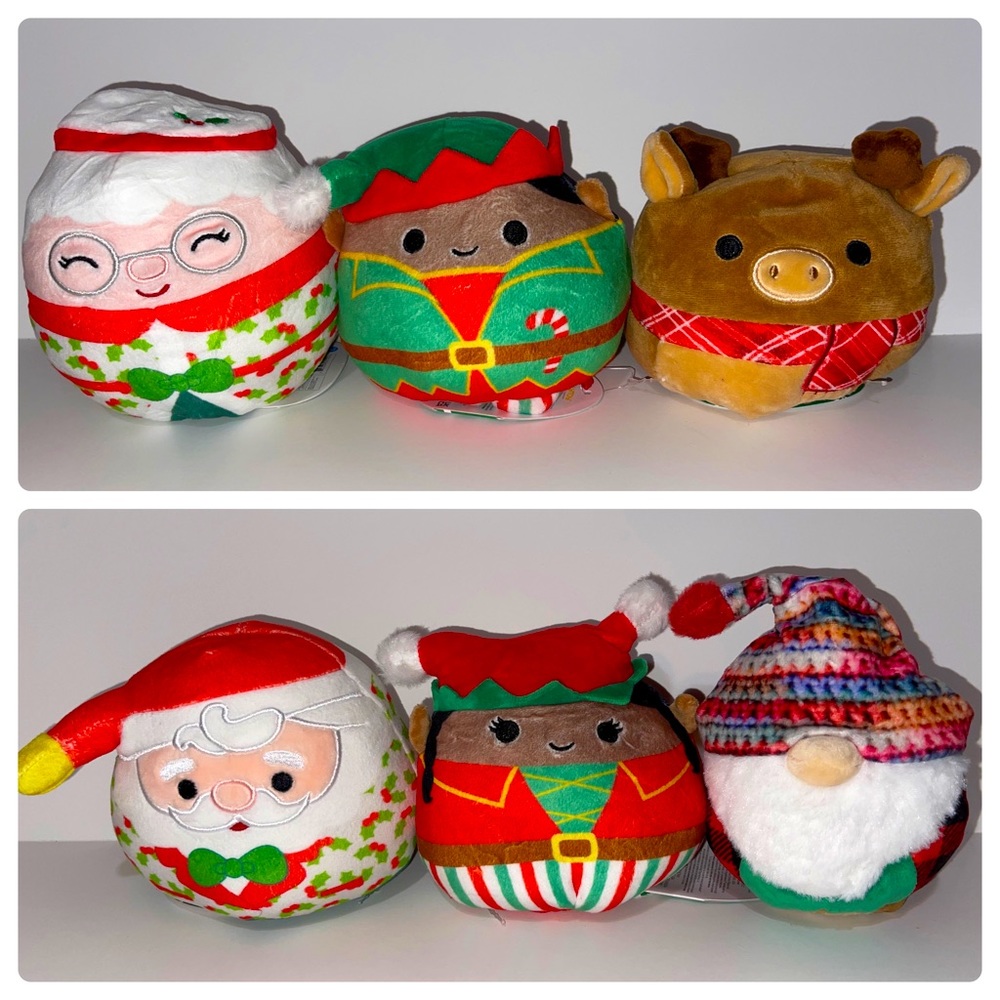 5" Squishmallow Flip A Mallow 2022 Christmas Bundle!